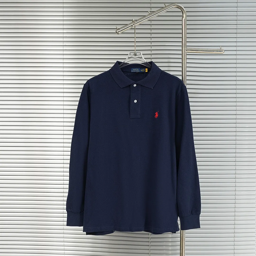 P240 top version (different currencies) You can scan the code to enter the official website Style: Ralph Lauren POLO Ralph Lauren small label embroidery knitted old money style lapel long-sleeved POLO Color: Picture color Size: S-XL Fabric: Pure cotton Accessories: Full set of customized accessories No gender distinction, same style for men and women